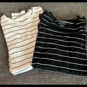 Banana republic timeless long sleeve tee bundle